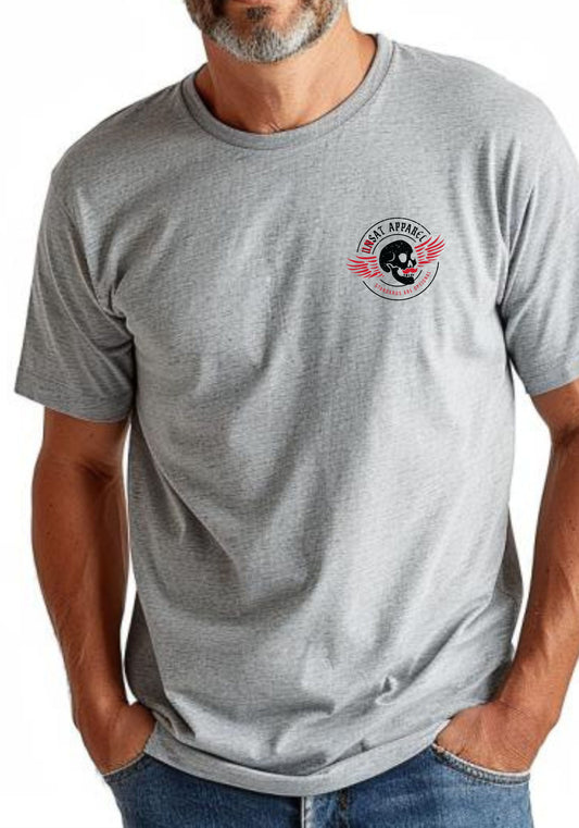 Giving Lip Air Crew Gray Tee