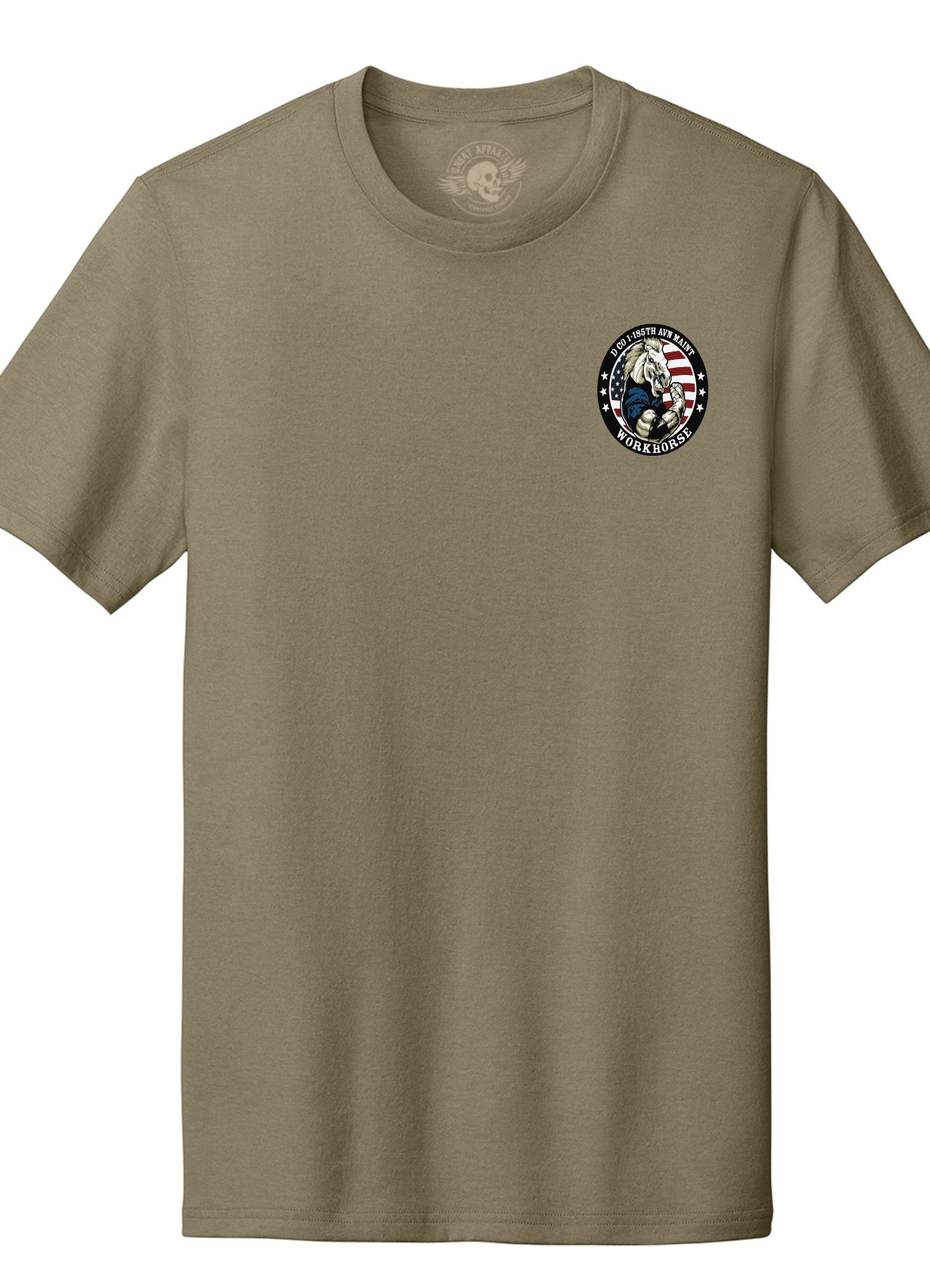 Work Horse Coyote Brown Tee