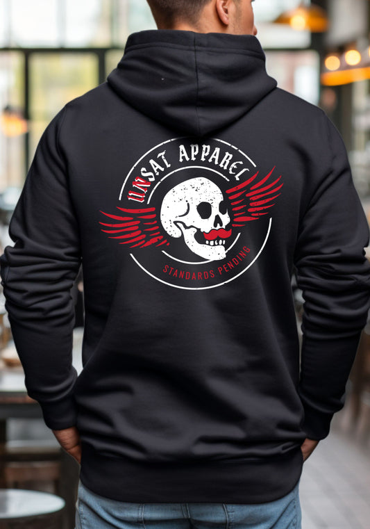 Unsat Logo Black Hoodie
