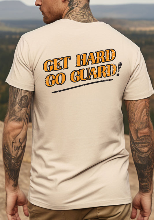 Get Hard Go Guard Sand Tee