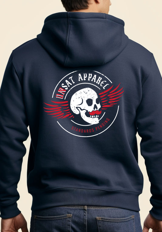 Unsat Logo Navy Hoodie