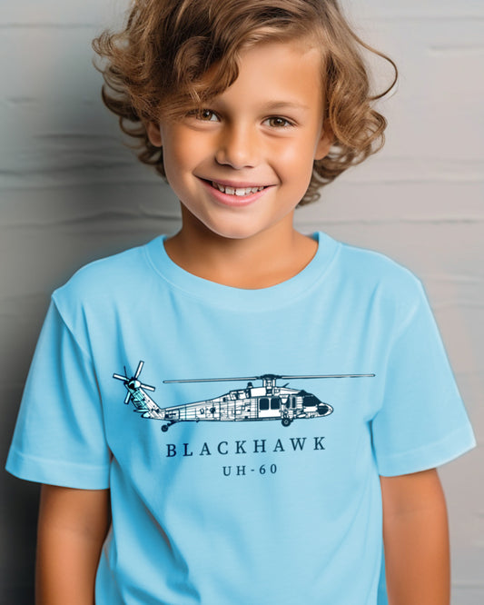 Blue UH-60 YOUTH Tee
