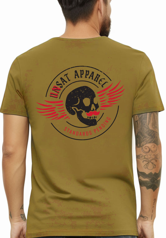 Unsat Logo Coyote Brown Tee