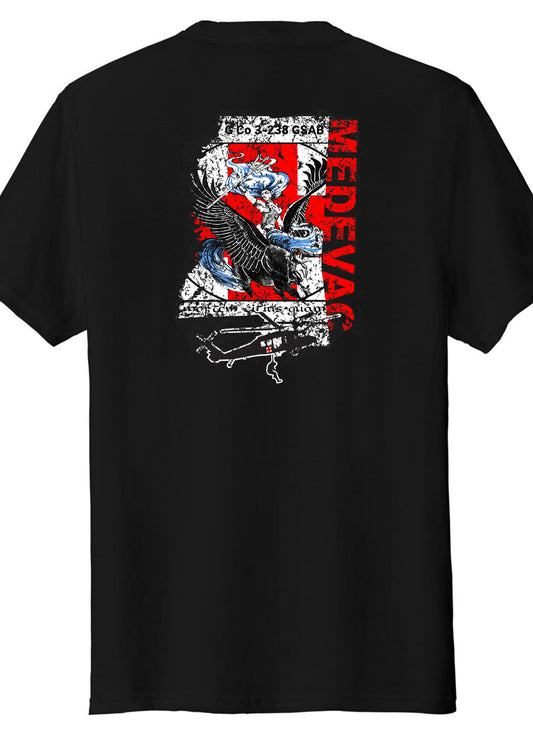 Medevac MS Black Tee