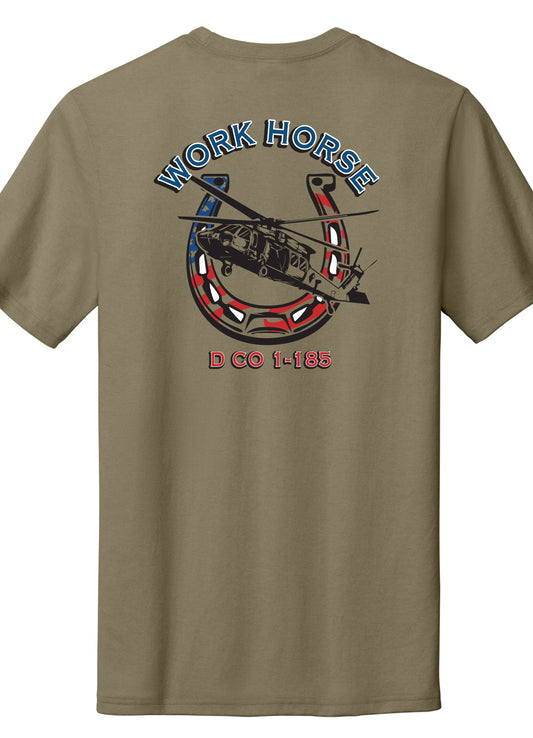 Work Horse Coyote Brown Tee